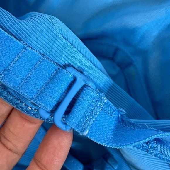 Athleta Cloudbreak Rib Bra-Sized Tankini 34D/DD -214 - Picture 7 of 11